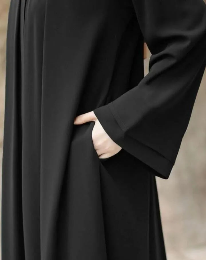 Side Pocket Abaya With Belt