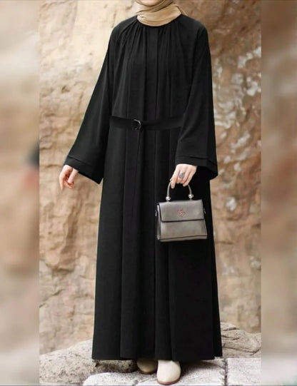 Side Pocket Abaya With Belt